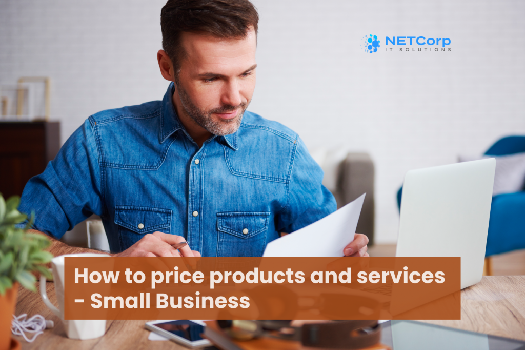Pricing On Products And Services For A Small Business 1