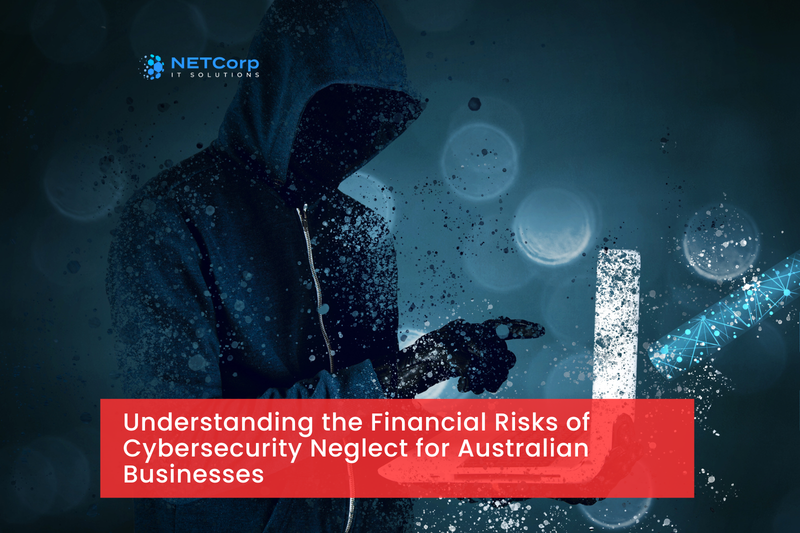 Financial Risks Of Cybersecurity Banner